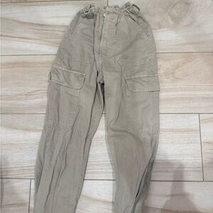 Zara Women’s Tan Cargo Pants